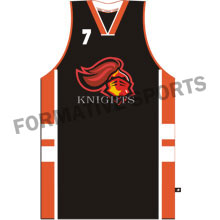 Customised Custom Sublimated Basketball Singlets Manufacturers in China